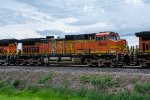 BNSF 4660 trails on a westbound manifest